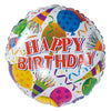 Party Celebrations Theme Happy Birthday Foil Balloon - Funzoop