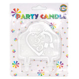 25th [Silver Jubilee] Milestone Celebrations Candle - Funzoop The Party Shop