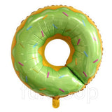 26" Donut Shaped Foil Balloon Green - Funzoop