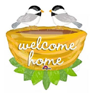 32" Large Welcome Home Nest Foil Balloon - Funzoop