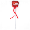 3D Red Styrofoam Heart Stick for Valentine's and Anniversary  - Funzoop The Party Shop