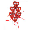 3D Styrofoam Open Heart Sticks - 6 Pcs Set - Funzoop The  Party Shop
