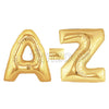 40" Large Foil Alphabet Balloons- Golden - A to Z