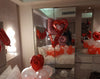 LOVE & Red Heart Foil Balloon Combo Used in Decor