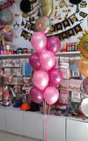 Blush Birthday Balloon Bouquet