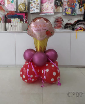 Have a Sweet Day Ice Cream Foil Balloon Centerpiece [CP07] - Funzoop
