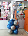 1st Birthday Large Number Foil Balloon Centerpiece [CP10] - Funzoop