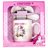 Unicorn Mug Set Gift Pack - Front View