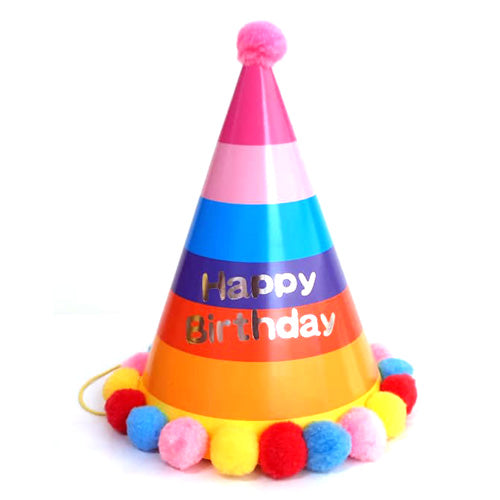 Multi-color Happy Birthday Party Caps (Small Size) | Party Cap – FUNZOOP