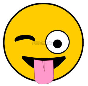 Tongue Emoji - General Purpose Photo Booth Placard - Funzoop