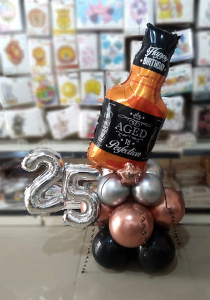 Aged to Perfection Milestone Balloons Centerpiece Decoration - Funzoop The Party Shop