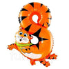 Animal Shaped Number Foil Balloon (Digit 8) - Funzoop