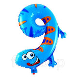 Animal Shaped Number Foil Balloon (Digit 9) - Funzoop