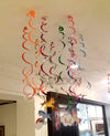 Unicorn Decoration Swirls [6 swirls set] Hanging - Funzoop