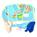 Baby Boy Banner & Printed Balloons Wall Decor Flags - Funzoop