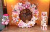 Baby Arrival Balloons Arch with stuffed Balloons Box Welcome decor
