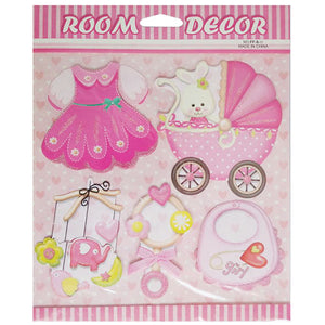 Baby Room Decor Kit (Baby Girl) - Funzoop
