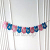 Baby Shower Dress Glitter Banner Full - Funzoop