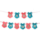 Baby Shower Dress Glitter Banner - Funzoop The Party Shop