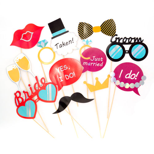Bachelorette/ Bachelor Party Photobooth Props [12 Pcs] - 2