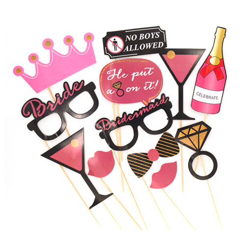 Bachelorette/ Bachelor Party Photobooth Props [12 Pcs] - 3