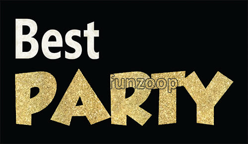 Best Party photo booth placard with fun celebration message for party photography