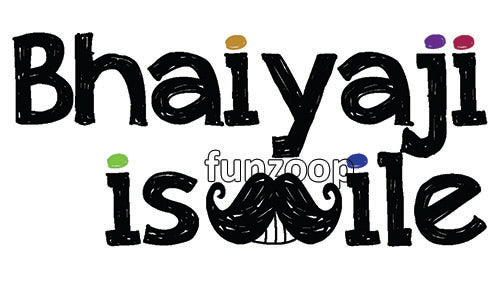 Bhaiyaji Ismile - General Purpose Photo Booth Placard