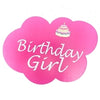Birthday Girl photo booth placard