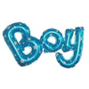 BOY Letters Foil Balloon - Blue - Funzoop
