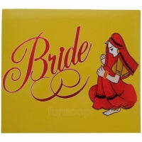 Bride photo booth placard