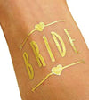 Bride Tattoos - Golden - Funzoop