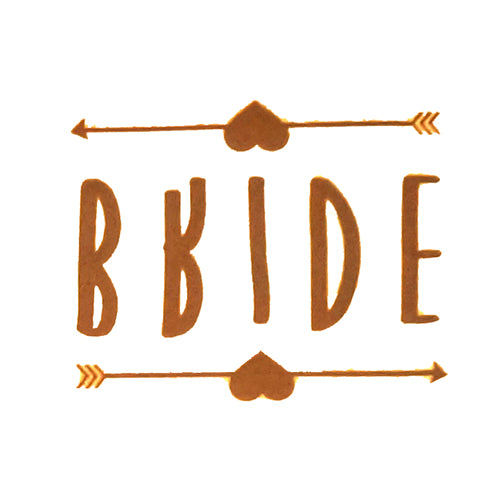 Bride Tattoos Pack - Golden - Funzoop