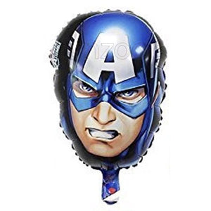 18" Captain America Superheros Printed Foil Balloon - Funzoop