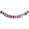 Casino Card Party Decoration Banner - Funzoop