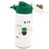 Ceramic Printed Sipper Water Bottle Lid Open, with its printed ceramic body and cap shown as part of the drinkware design.