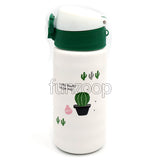 Ceramic Printed Sipper Water Bottle Lid Closed - Funzoop The Party Shop