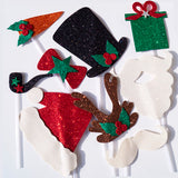 Christmas Photobooth Party Props [8 Pcs]