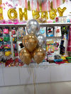 Chrome Balloons Bunch Silver Golden - Funzoop The party Shop