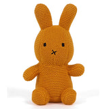 Coco Bunny mustard knitted stuffed soft toy by Pluchi from Funzoop The Party Shop