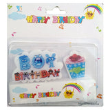 Boy themed birthday cake candles for kids party cake decoration from Funzoop The Party Shop