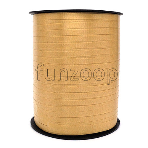 Curling Balloon Ribbon 500 Yards (1500 feet) - Golden