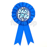 Dad To Be Party Ribbon Badge - Funzoop