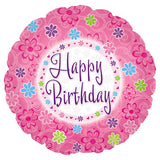 18 inches floral happy birthday foil balloon with colorful flower design from Funzoop The Party Shop
Floral happy birthday foil balloon party decoration with vibrant blossoms from Funzoop The Party Shop
Round floral themed happy birthday foil balloon for celebration décor from Funzoop The Party Shop
