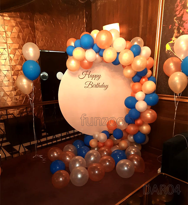 Balloons Garland Arch & Board Backdrop [DAR04]