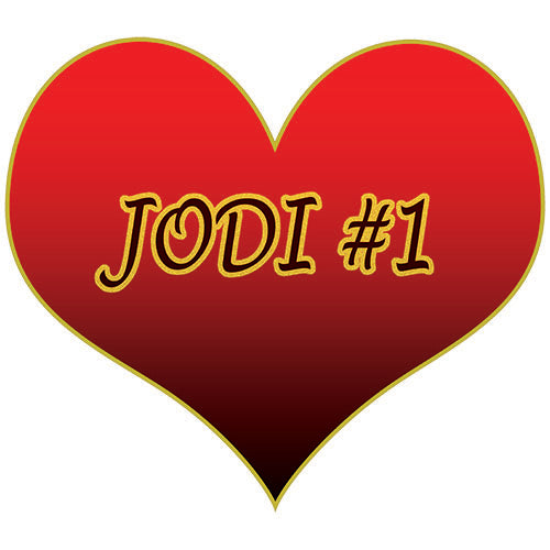 JODI #1 Photo Booth Placard