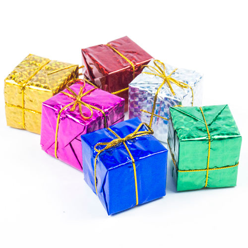 Christmas Tree Hanging Gift Box Ornaments [6 Pcs]