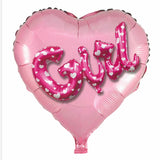 Girl Heart Multi-Balloon Supershape Foil Balloon - Funzoop The Party Shop