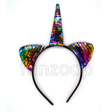 Sparkling unicorn headband accessory for girls and themed party events from Funzoop The Party Shop
