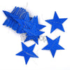 Extra Large 14 Feet Glitter Star Paper Garland (Blue) - Funzoop