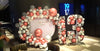Half Arch Balloons Arrangement & Number Milestone Combo